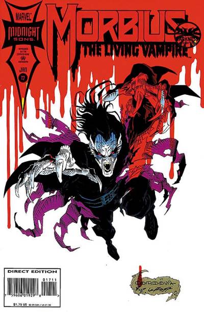 Morbius: The Living Vampire (1992)   n° 17 - Marvel Comics