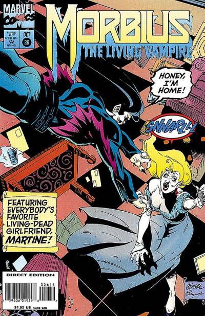 Morbius: The Living Vampire (1992)   n° 26 - Marvel Comics