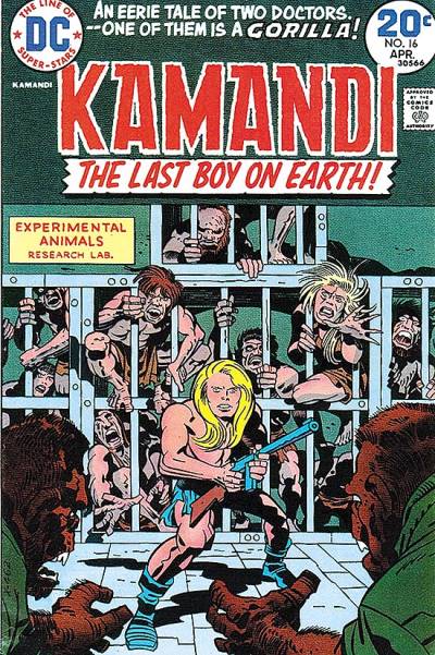 Kamandi, The Last Boy On Earth (1972)   n° 16 - DC Comics