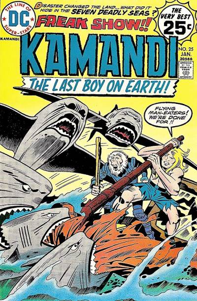 Kamandi, The Last Boy On Earth (1972)   n° 25 - DC Comics
