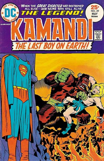 Kamandi, The Last Boy On Earth (1972)   n° 29 - DC Comics