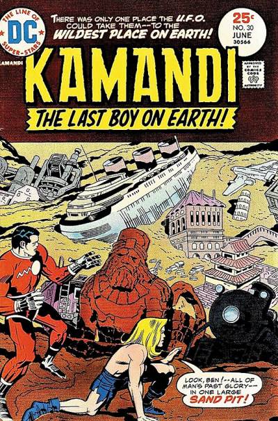 Kamandi, The Last Boy On Earth (1972)   n° 30 - DC Comics