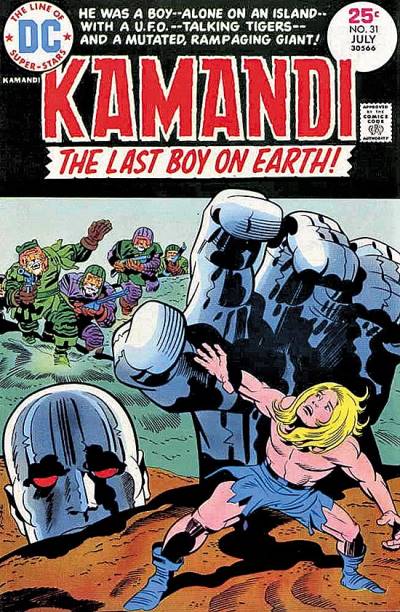 Kamandi, The Last Boy On Earth (1972)   n° 31 - DC Comics