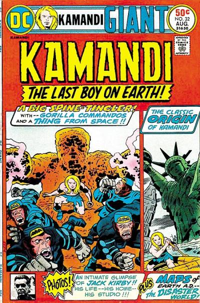 Kamandi, The Last Boy On Earth (1972)   n° 32 - DC Comics