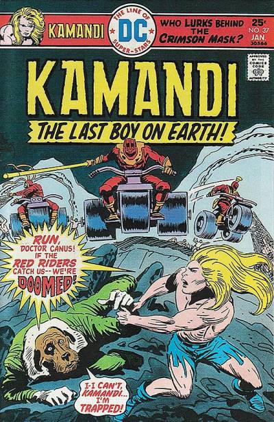 Kamandi, The Last Boy On Earth (1972)   n° 37 - DC Comics