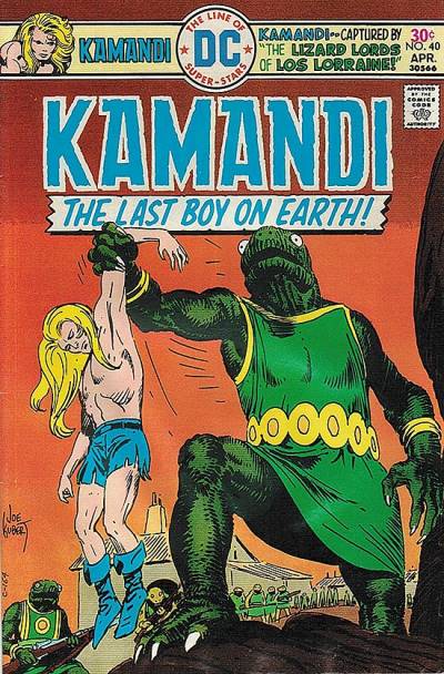 Kamandi, The Last Boy On Earth (1972)   n° 40 - DC Comics