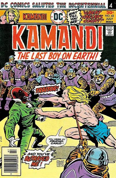 Kamandi, The Last Boy On Earth (1972)   n° 43 - DC Comics