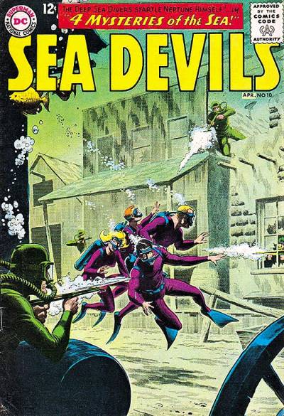 Sea Devils (1961)   n° 10 - DC Comics