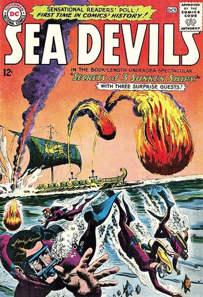 Sea Devils (1961)   n° 13 - DC Comics