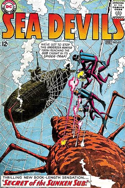 Sea Devils (1961)   n° 15 - DC Comics