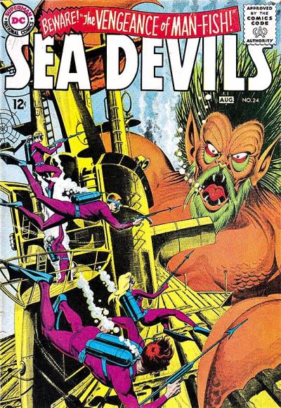 Sea Devils (1961)   n° 24 - DC Comics