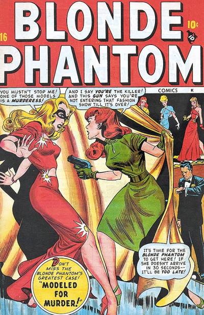 Blonde Phantom Comics (1946)   n° 16 - Timely Publications