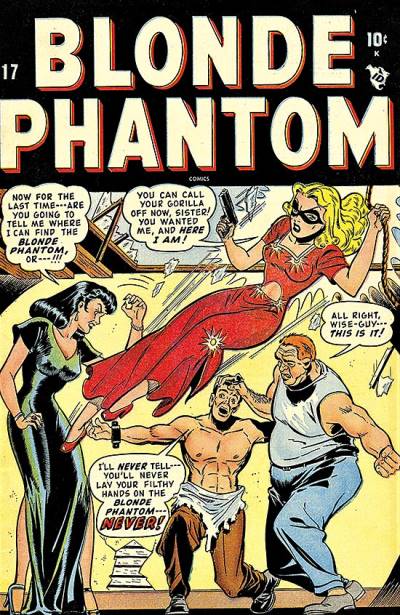 Blonde Phantom Comics (1946)   n° 17 - Timely Publications
