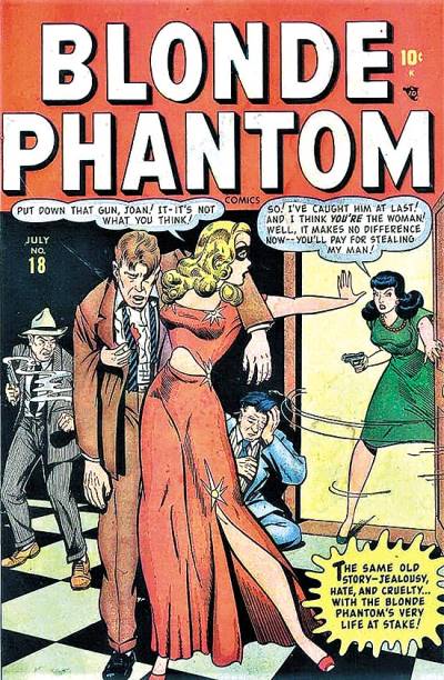 Blonde Phantom Comics (1946)   n° 18 - Timely Publications
