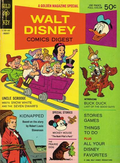 Walt Disney Comics Digest (1968)   n° 7 - Gold Key