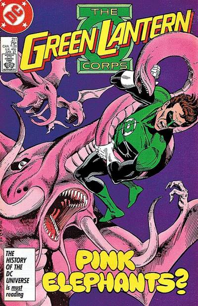 Green Lantern Corps (1986)   n° 211 - DC Comics