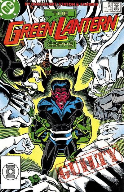 Green Lantern Corps (1986)   n° 222 - DC Comics