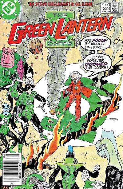 Green Lantern Corps (1986)   n° 223 - DC Comics