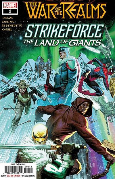 War of The Realms Strikeforce, The: The Land of The Giants (2019)   n° 1 - Marvel Comics