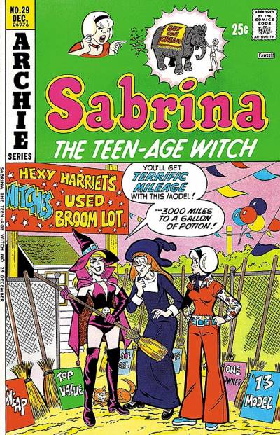 Sabrina, The Teen-Age Witch (1971)   n° 29 - Archie Comics