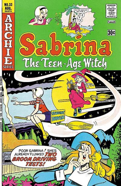 Sabrina, The Teen-Age Witch (1971)   n° 33 - Archie Comics