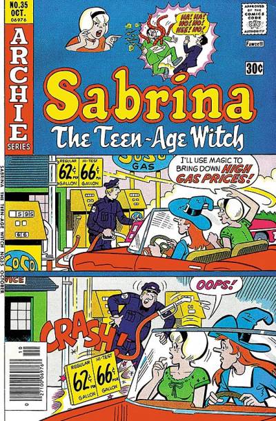 Sabrina, The Teen-Age Witch (1971)   n° 35 - Archie Comics