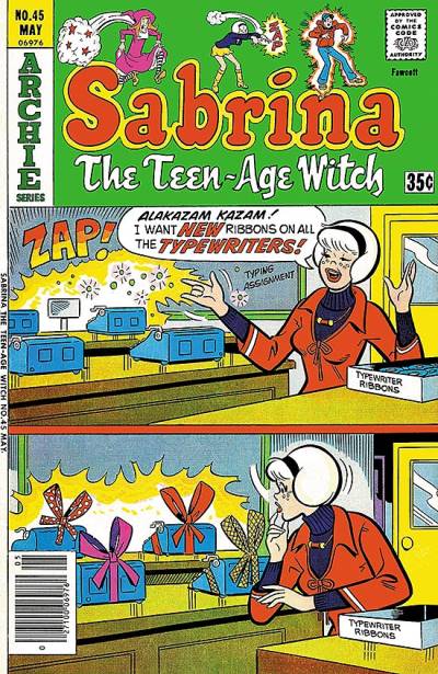 Sabrina, The Teen-Age Witch (1971)   n° 45 - Archie Comics
