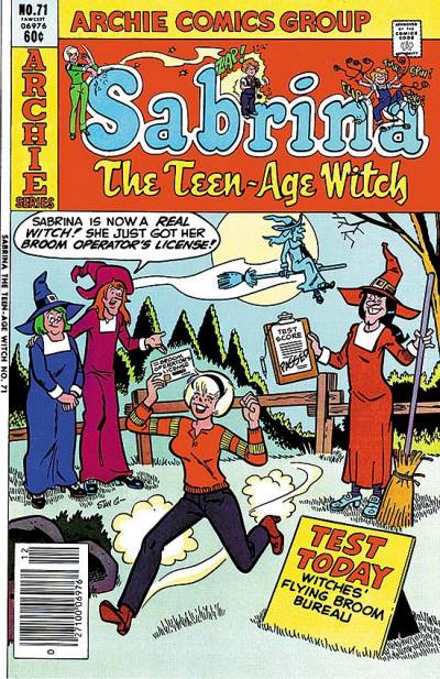 Sabrina, The Teen-Age Witch (1971)   n° 71 - Archie Comics