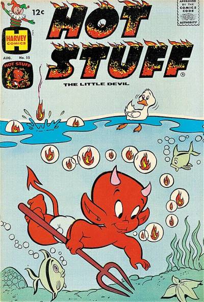 Hot Stuff, The Little Devil (1957)   n° 55 - Harvey Comics