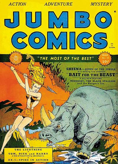 Jumbo Comics (1938)   n° 25 - Fiction House