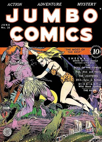 Jumbo Comics (1938)   n° 28 - Fiction House