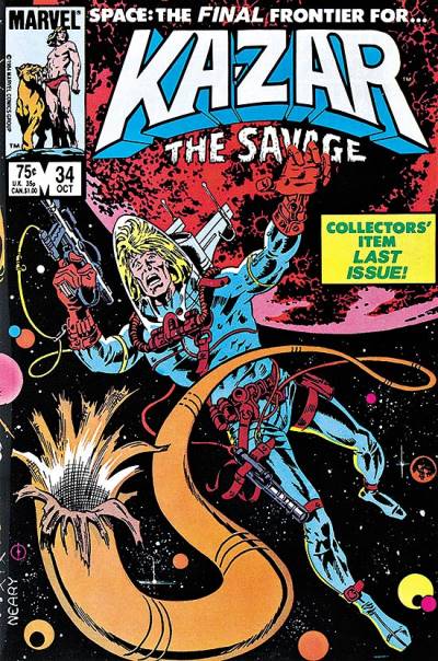 Ka-Zar: The Savage (1981)   n° 34 - Marvel Comics