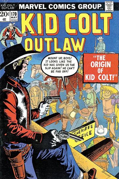 Kid Colt Outlaw (1948)   n° 170 - Marvel Comics