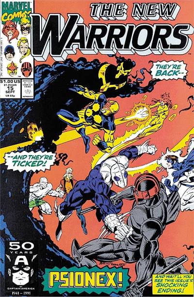 New Warriors (1990)   n° 15 - Marvel Comics