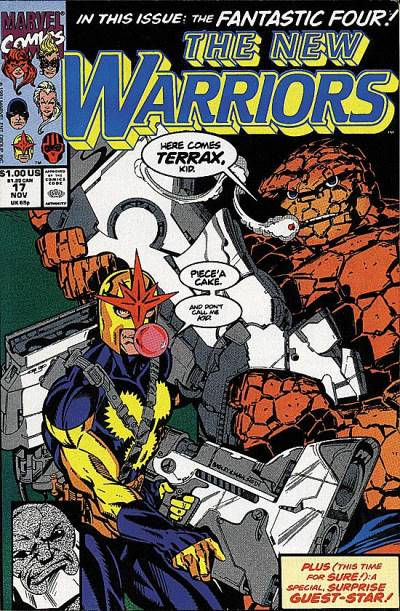 New Warriors (1990)   n° 17 - Marvel Comics