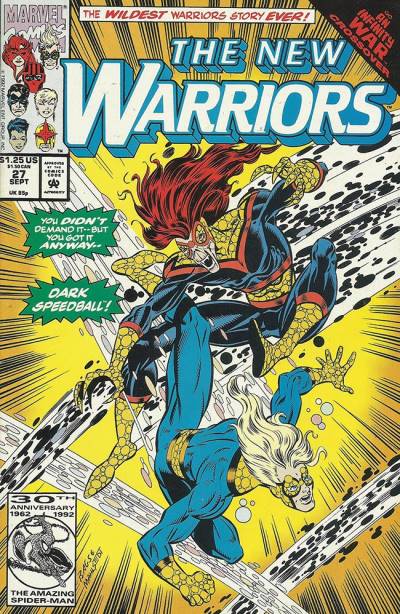 New Warriors (1990)   n° 27 - Marvel Comics