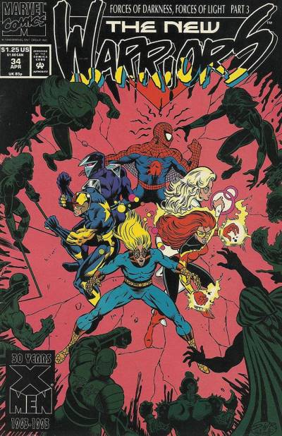 New Warriors (1990)   n° 34 - Marvel Comics