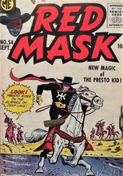 Red Mask (1954)   n° 54 - Magazine Enterprises