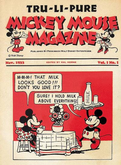 Mickey Mouse Magazine (2nd Series) (1933)   n° 1 - Walt Disney