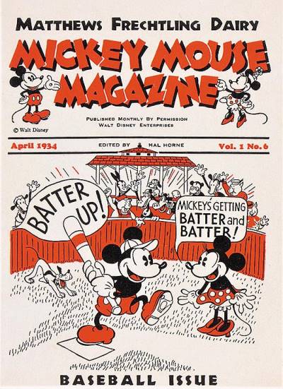 Mickey Mouse Magazine (2nd Series) (1933)   n° 6 - Walt Disney