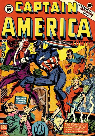 Captain America Comics (1941)   n° 16 - Timely Publications