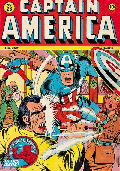 Captain America Comics (1941)   n° 23 - Timely Publications