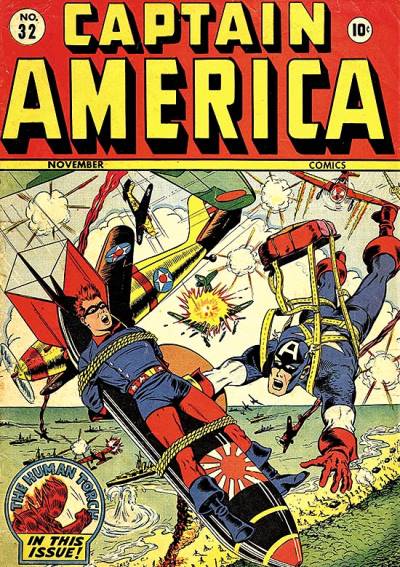 Captain America Comics (1941)   n° 32 - Timely Publications