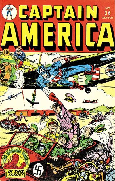 Captain America Comics (1941)   n° 36 - Timely Publications