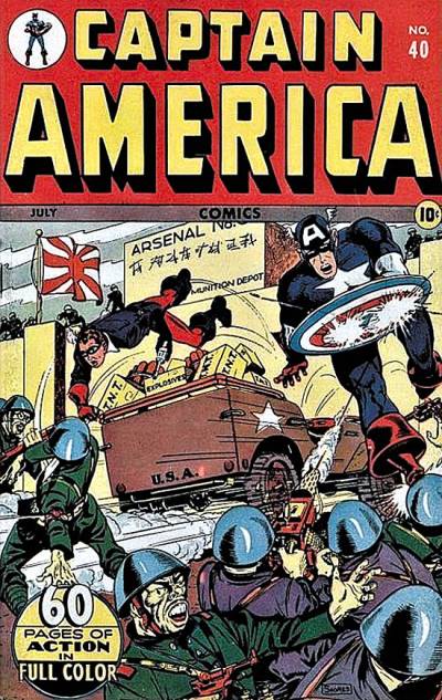 Captain America Comics (1941)   n° 40 - Timely Publications