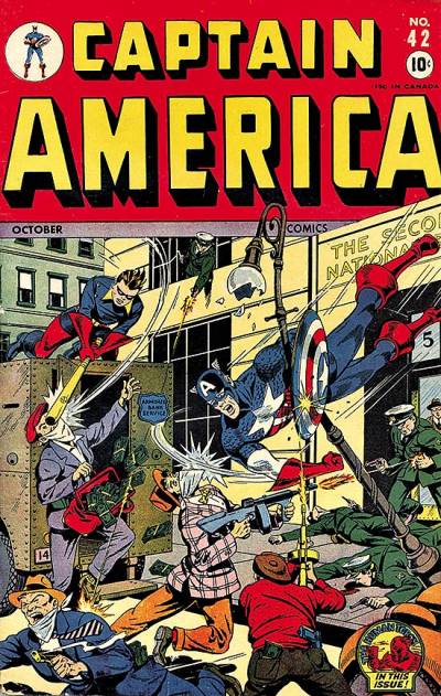 Captain America Comics (1941)   n° 42 - Timely Publications