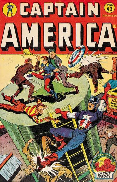 Captain America Comics (1941)   n° 43 - Timely Publications