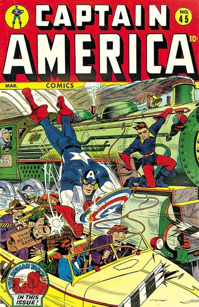 Captain America Comics (1941)   n° 45 - Timely Publications