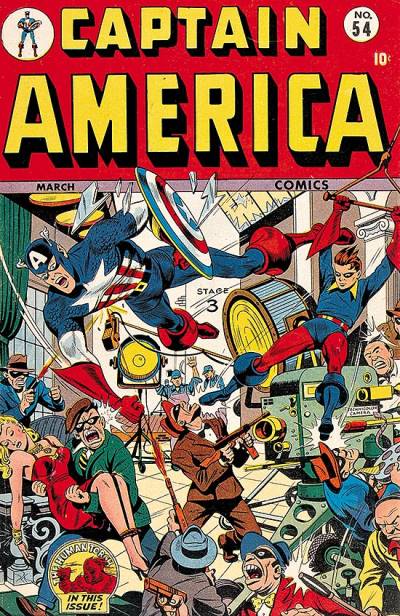 Captain America Comics (1941)   n° 54 - Timely Publications