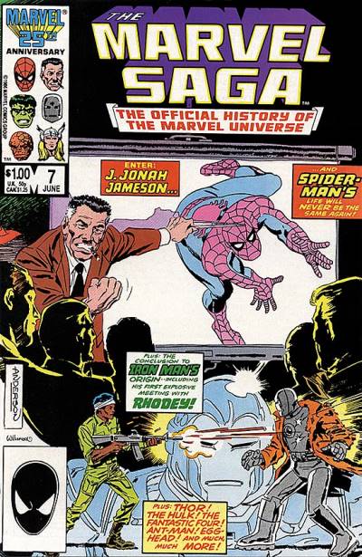 Marvel Saga, The: The Official History of The Marvel Universe (1985)   n° 7 - Marvel Comics